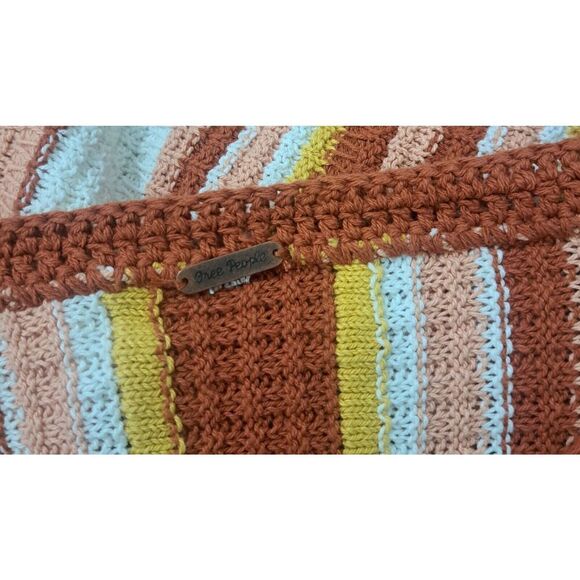 Flee People Womens Small Crochet Mini dress boho chic Coquette romantic - Picture 6 of 8